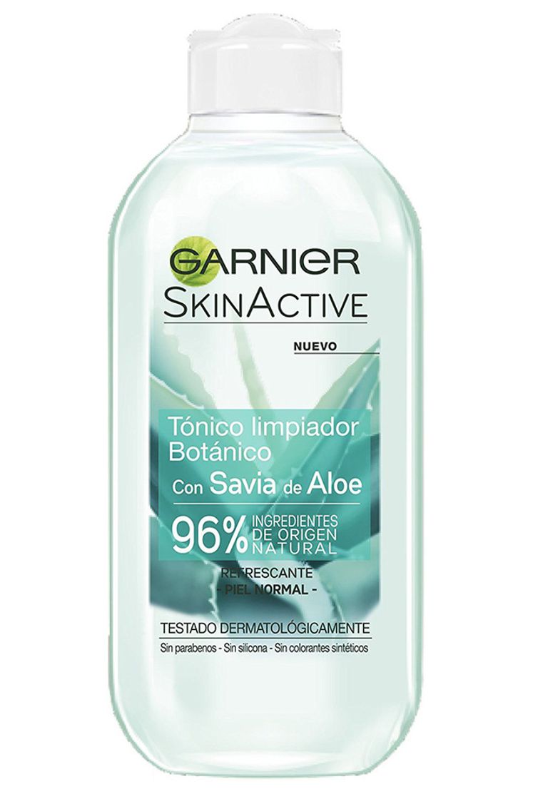 Fashion Skinactive Tónico Refrescante Aloe GARNIER Tónico limpiador y ...