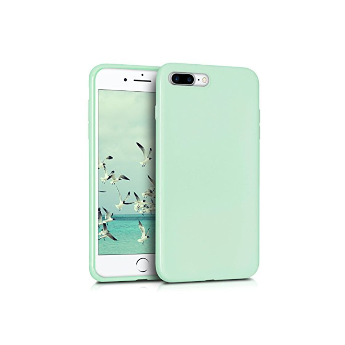 Producto kwmobile Funda Compatible con Apple iPhone 7 Plus