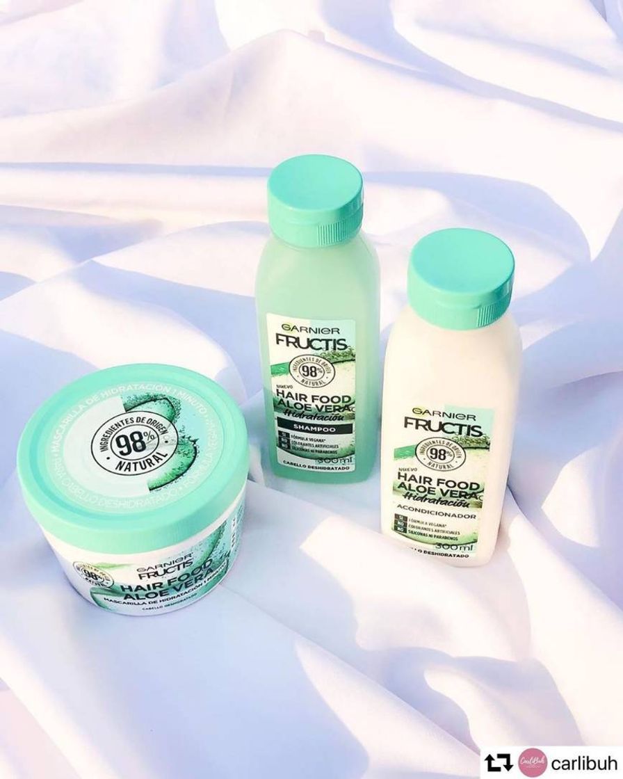 Social Garnier Fructis Hair Food Mascarilla Capilar 3 en 1 Aloe Vera Hidratante