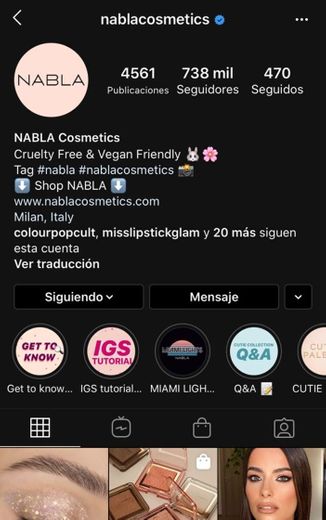 Nabla cosmetics 