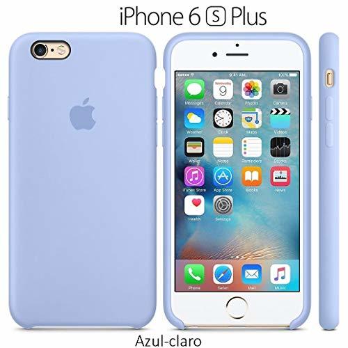 Social Funda Silicona para iPhone 6 Plus y 6s Plus Silicone Case, Logo