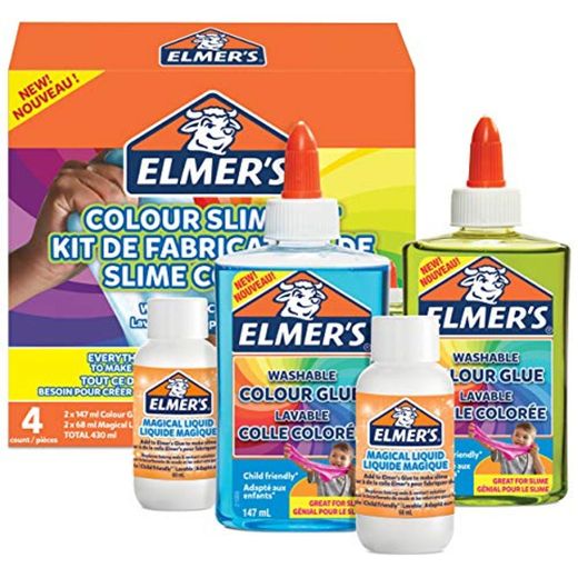 Elmer’s Kit Slime de Color Translucido