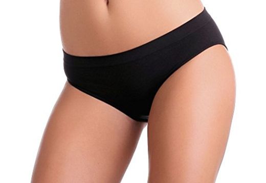 gatta Mini Bikini Kiki – Underwear Seamless Bikini Slip pantie ventaja – 3 Pack – suave cómodo de alta