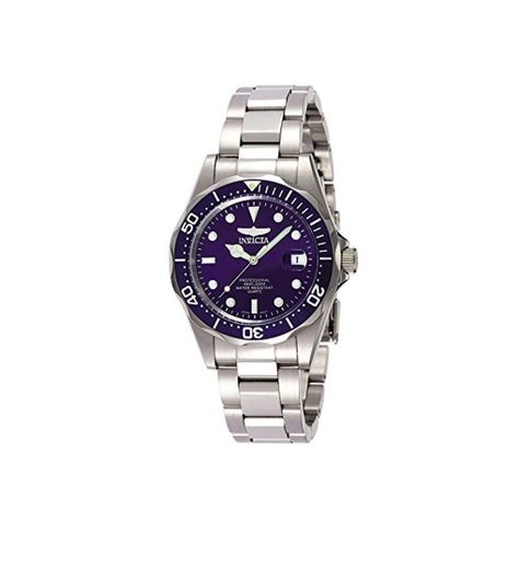 Invicta 9204 Pro Diver Reloj Unisex acero inoxidable Cuarzo Esfera azul