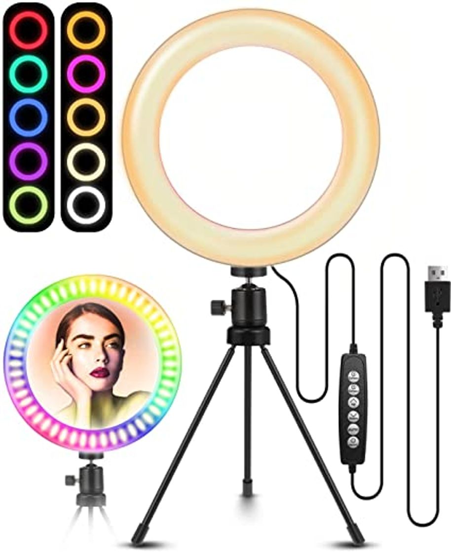 Electrónica ELEGIANT Anillo de Luz LED Fotografia 10.2" de Escritorio