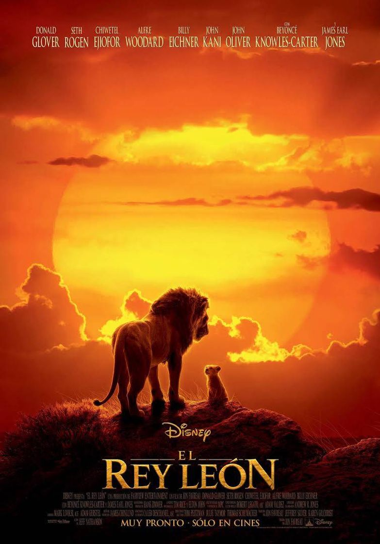 Película El Rey León (2019)