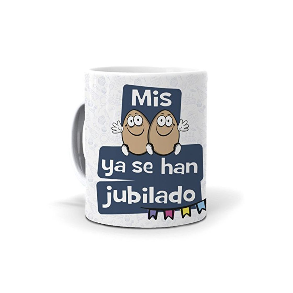 Product mundohuevo Taza Mis Huevos ya se han Jubilado