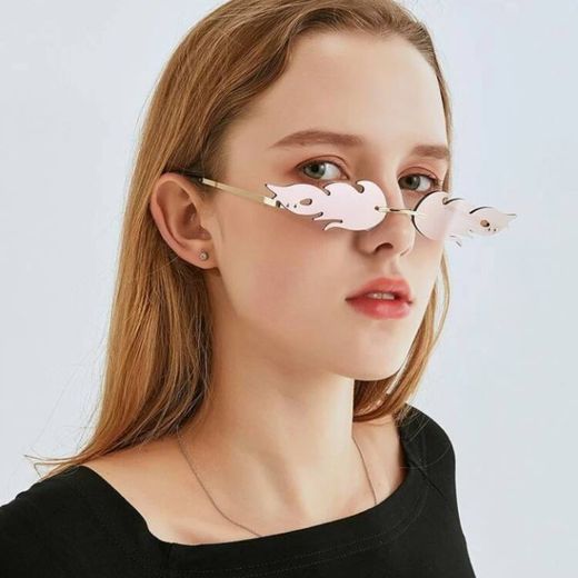 Gafas de sol rosa bohemio