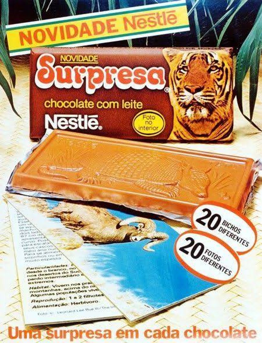 Moda Chocolate Nestlé Surpresa