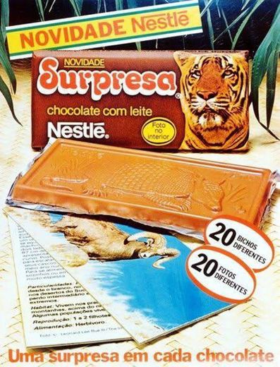 Chocolate Nestlé Surpresa