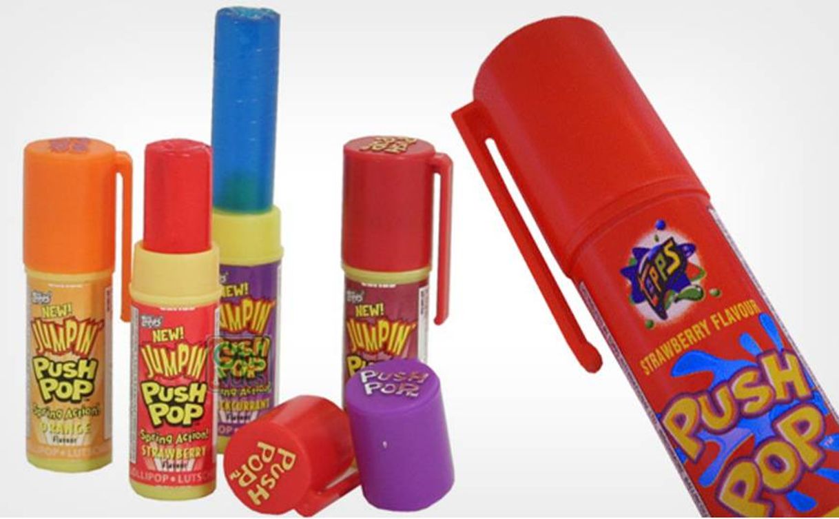 Moda Pirulito Push Pop