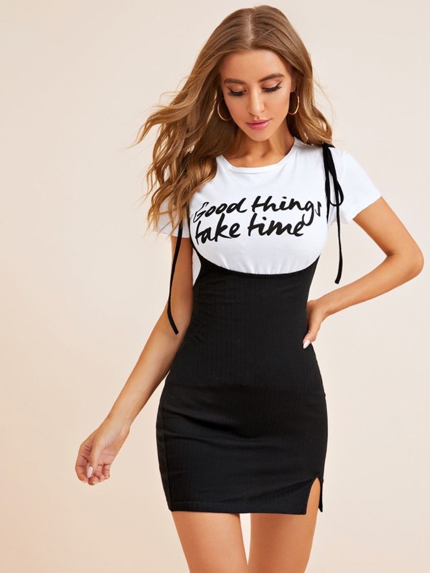 Moda SHEIN Corte Fora Simples sexy Conjunto de biquíni