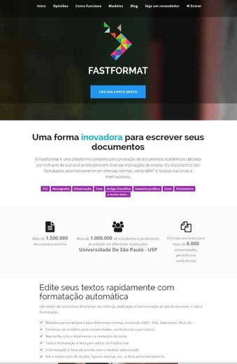 FastFormat - Formatação automática nas normas ABNT, APA ...