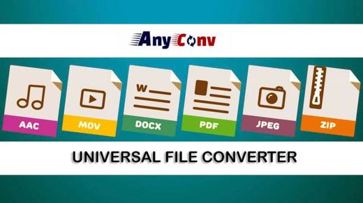 Conversor de arquivos online grátis - AnyConv
