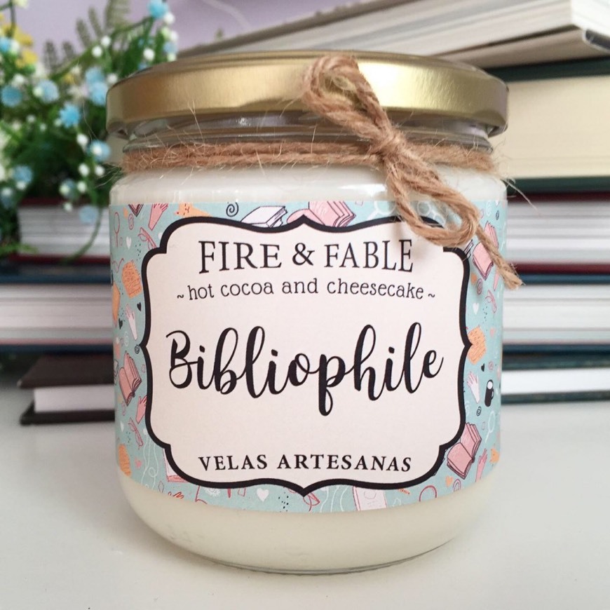 Producto Vela Bibliophile