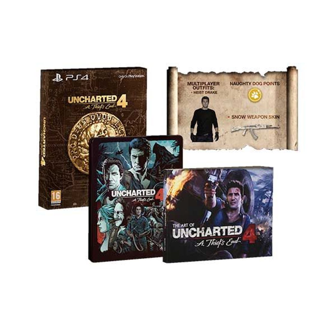 Videogames Uncharted 4: A Thief's End Special Edition