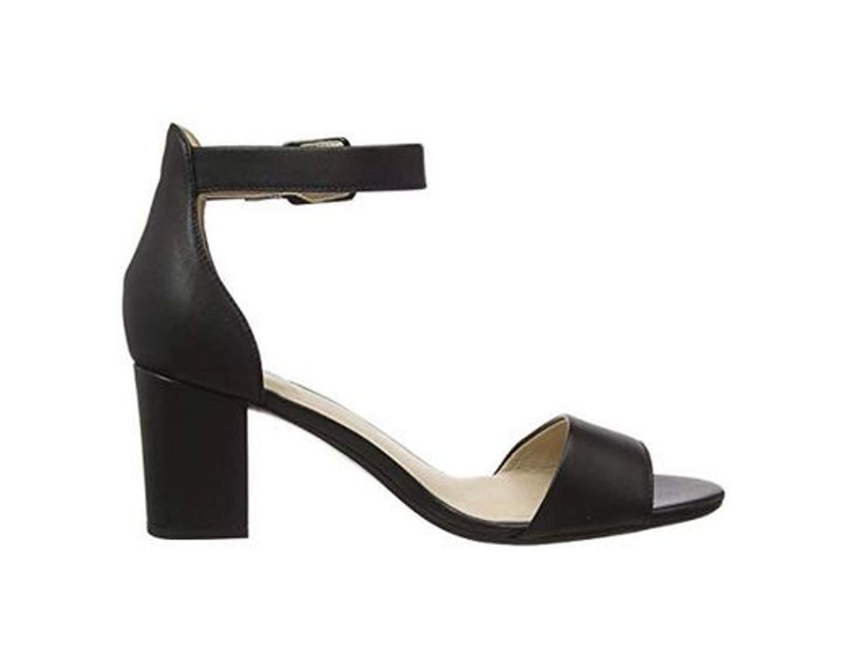 Social Clarks Deva Mae, Zapatos con Tacon y Correa de Tobillo para Mujer,