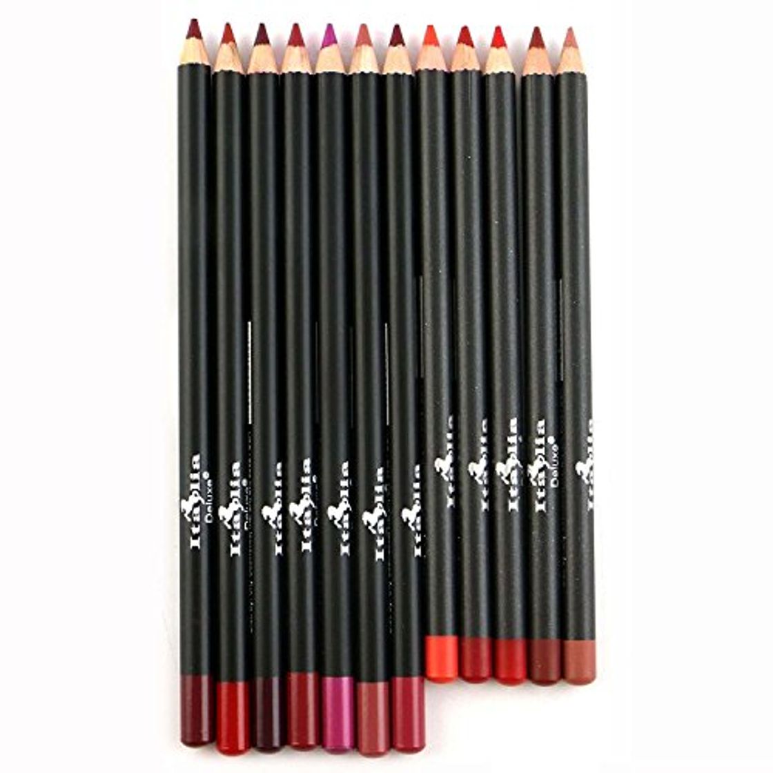 Productos 12pc Italia Deluxe Ultra Fine Lip Liner set of 12 color by Italia Deluxe