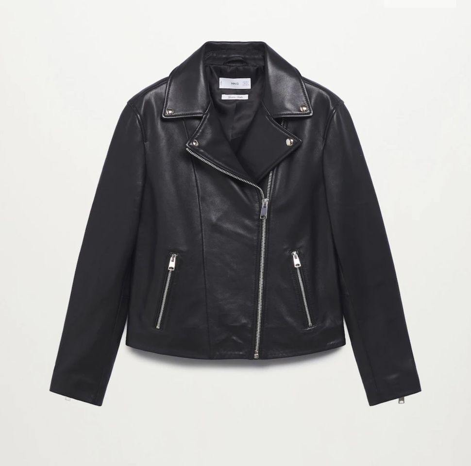 Moda Cazadora biker piel - Mujer