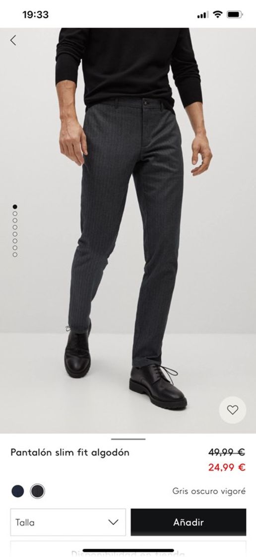 Moda Pantalón slim fit