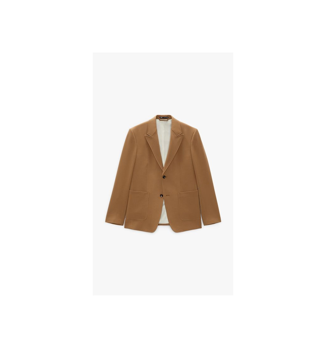 Fashion Blazer solapa ancha 