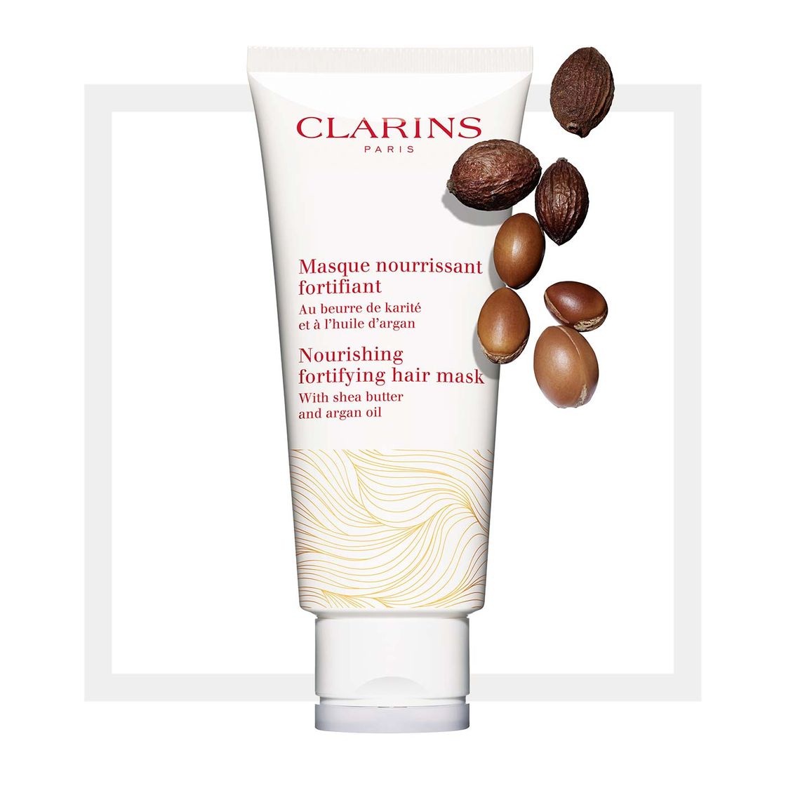 Fashion Clarins Hair - Mascarilla Hidratante para Cabello con Aceite de ...