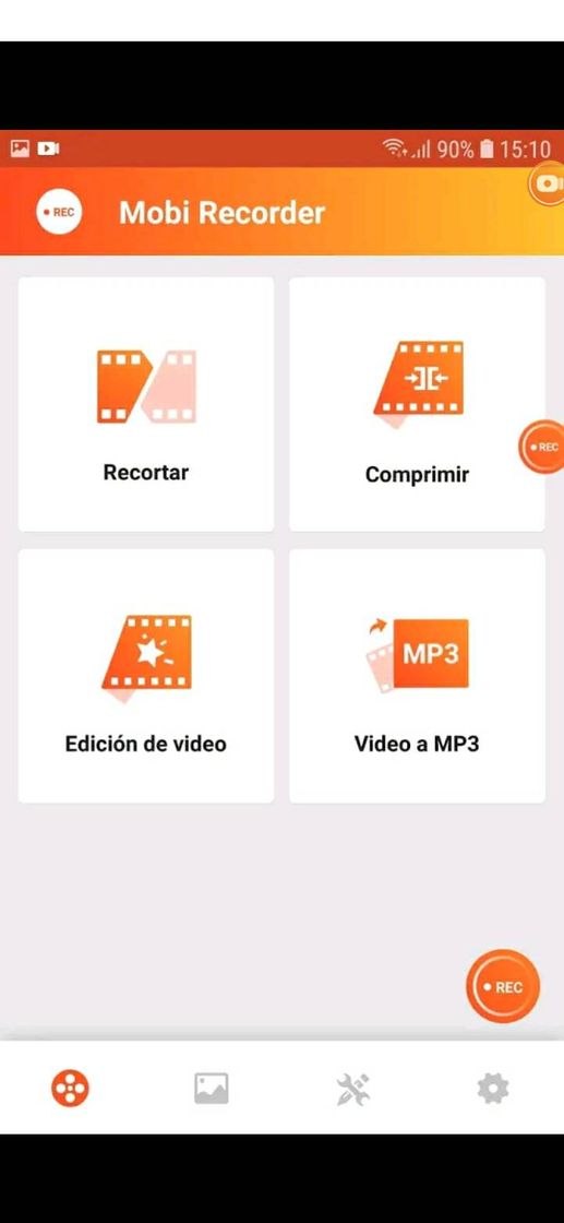 App Grabador de pantalla con sonido 