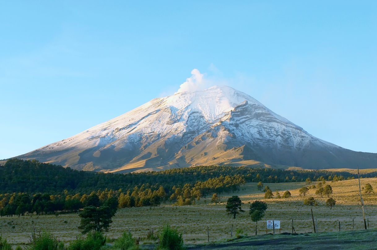 Lugares Popocatépetl