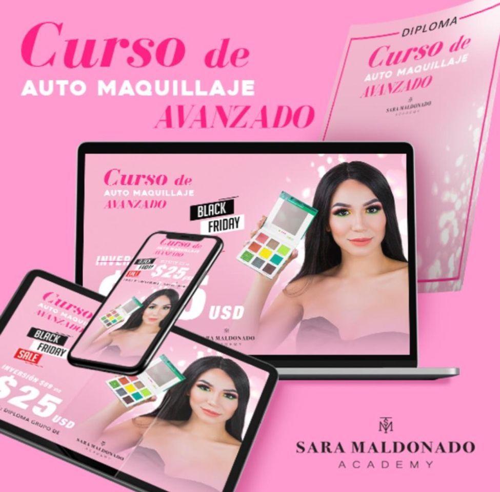 Moda CURSO DE AUTOMAQUILLAJE AVANZADO