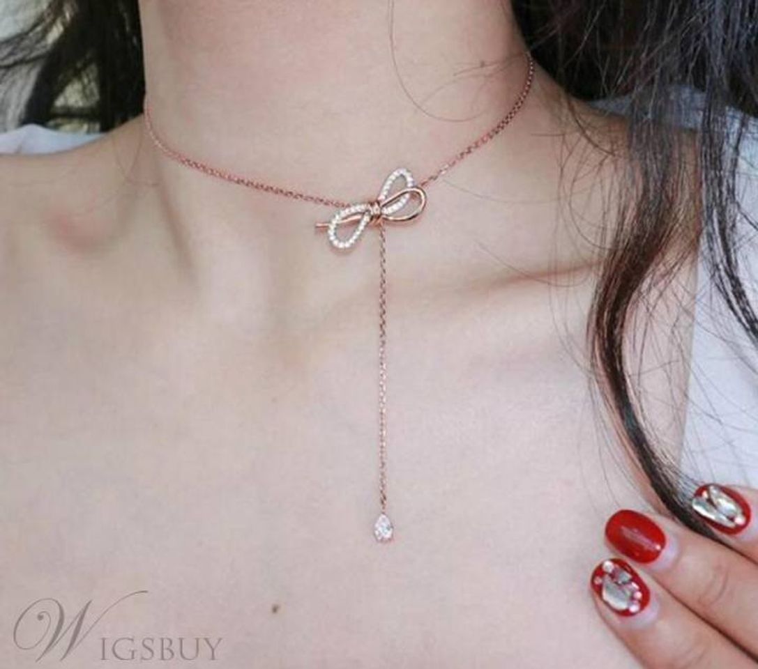 Social Collar colgante de diamante de aleación de estilo coreano 