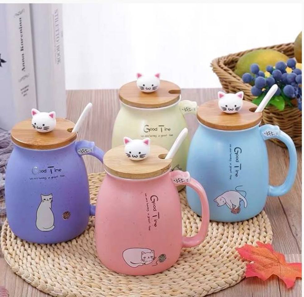 Productos Kawaii Cat Mug – ivybycrafts