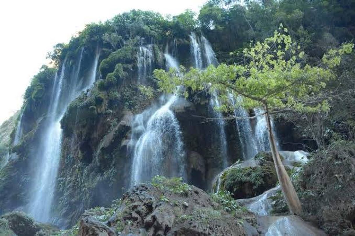 Place Cañón Río La Venta, cascada El Aguacero