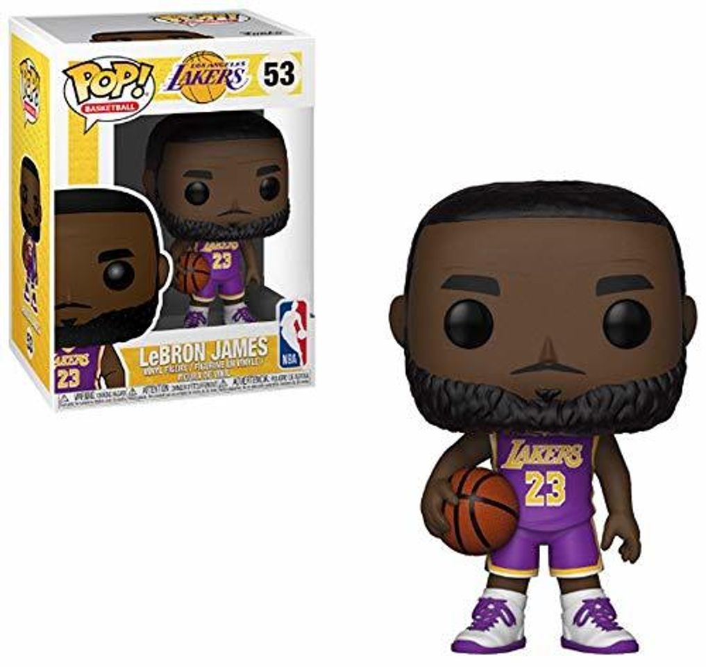 Social Funko Pop! Basketball Lebron James Purple Lakers Uniform