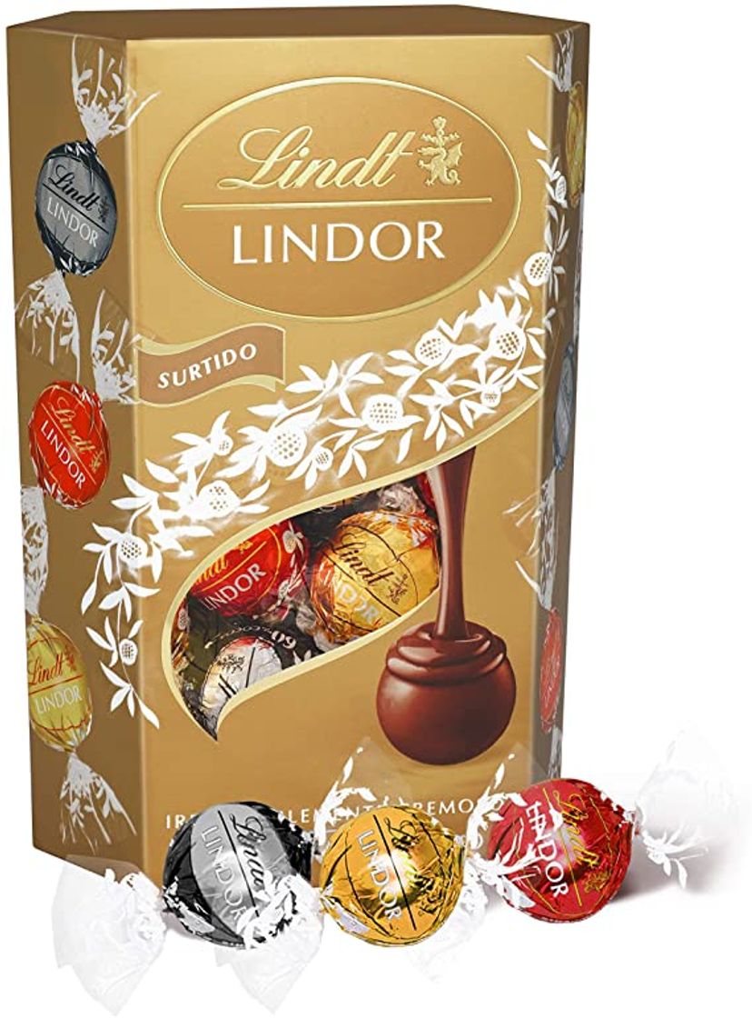 Social Bombones surtidos de chocolate Lindt Lindor 200 g. 