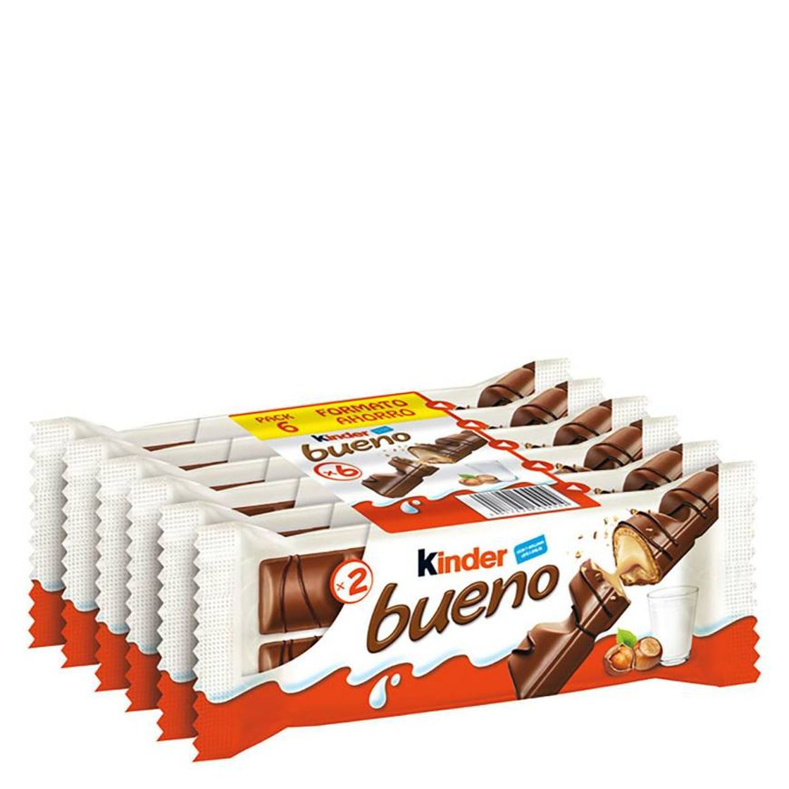 Social Barrita de chocolate con leche relleno de crema de avellanas ...