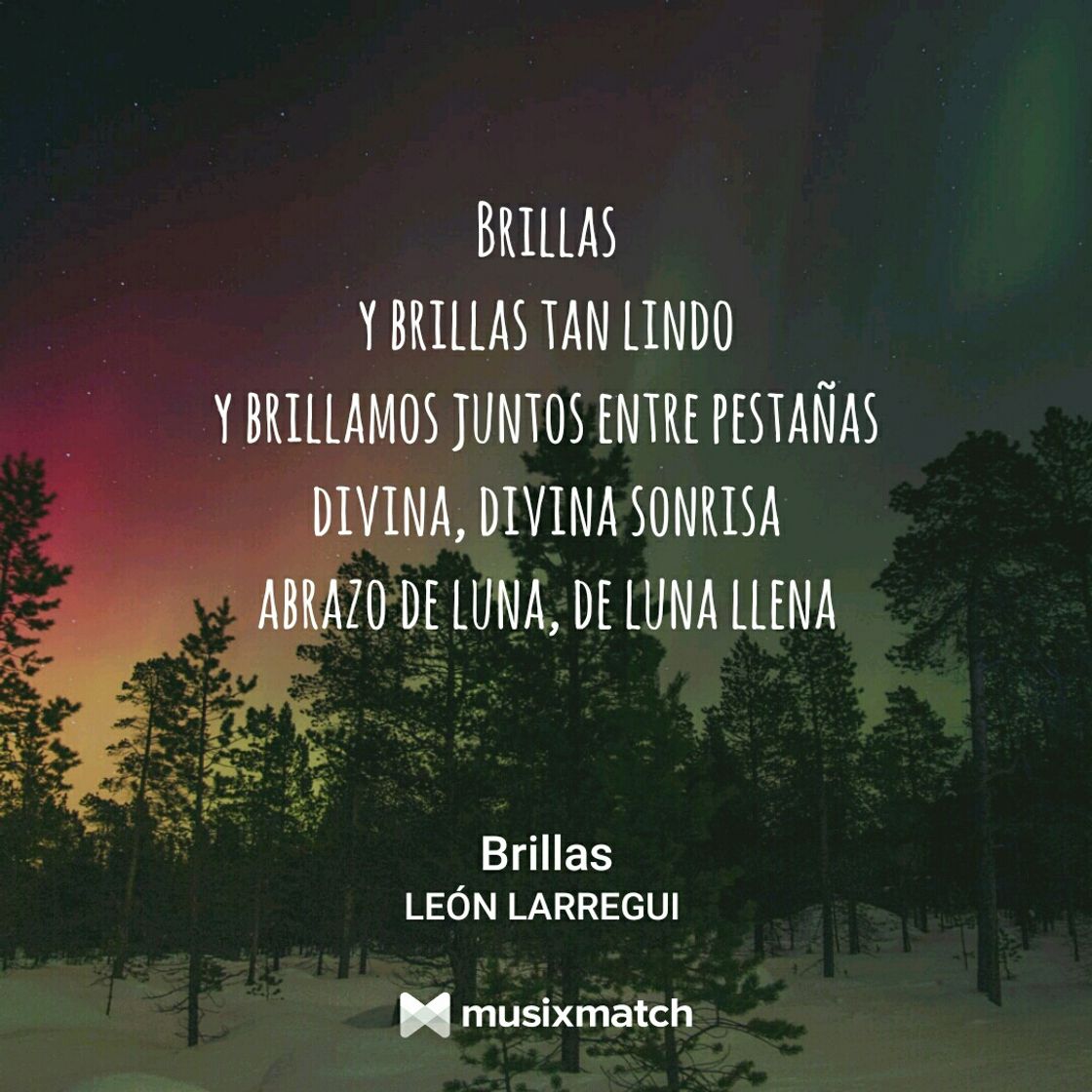 Canción Brillas