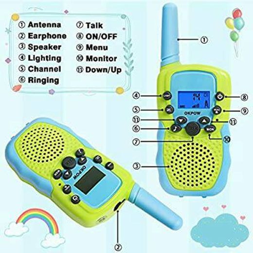 Hip mall Walkie talkies