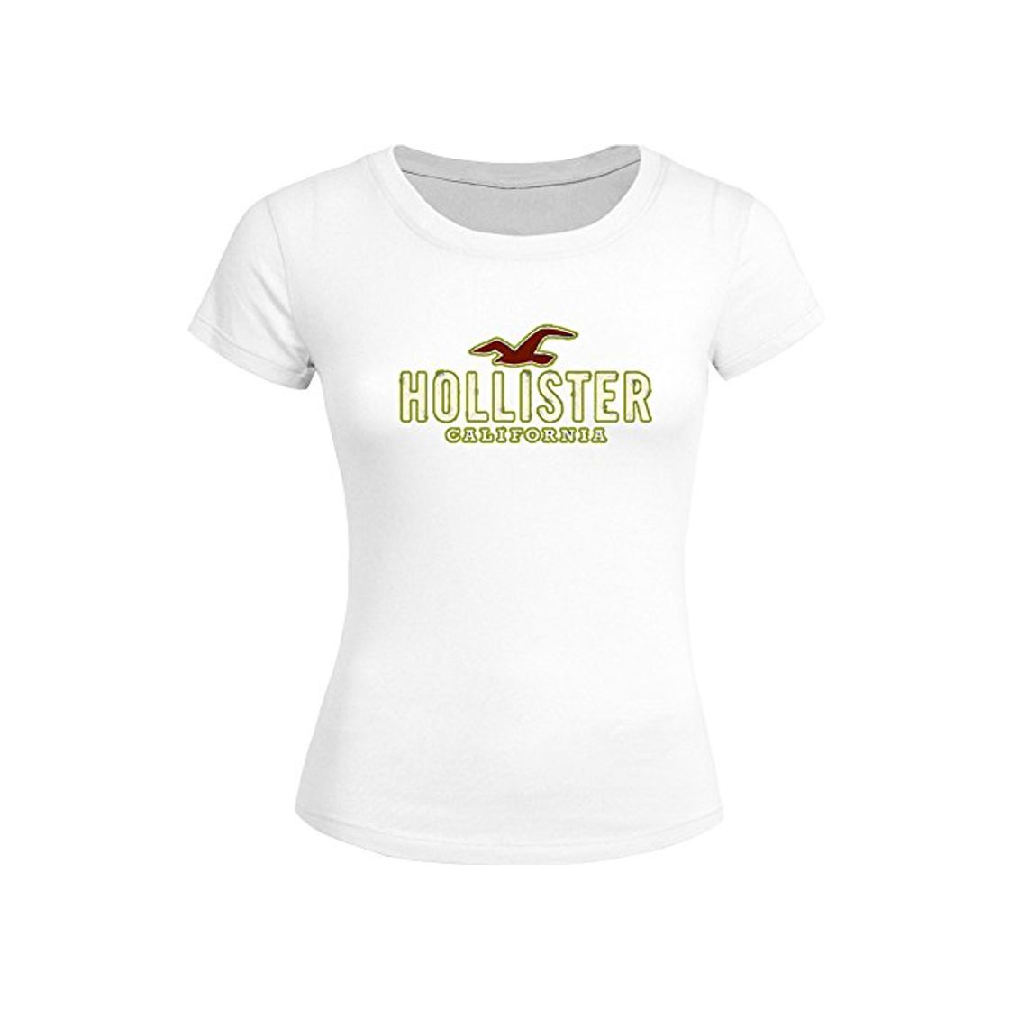 Social Hollister Logo Diy Printing For Ladies Womens T