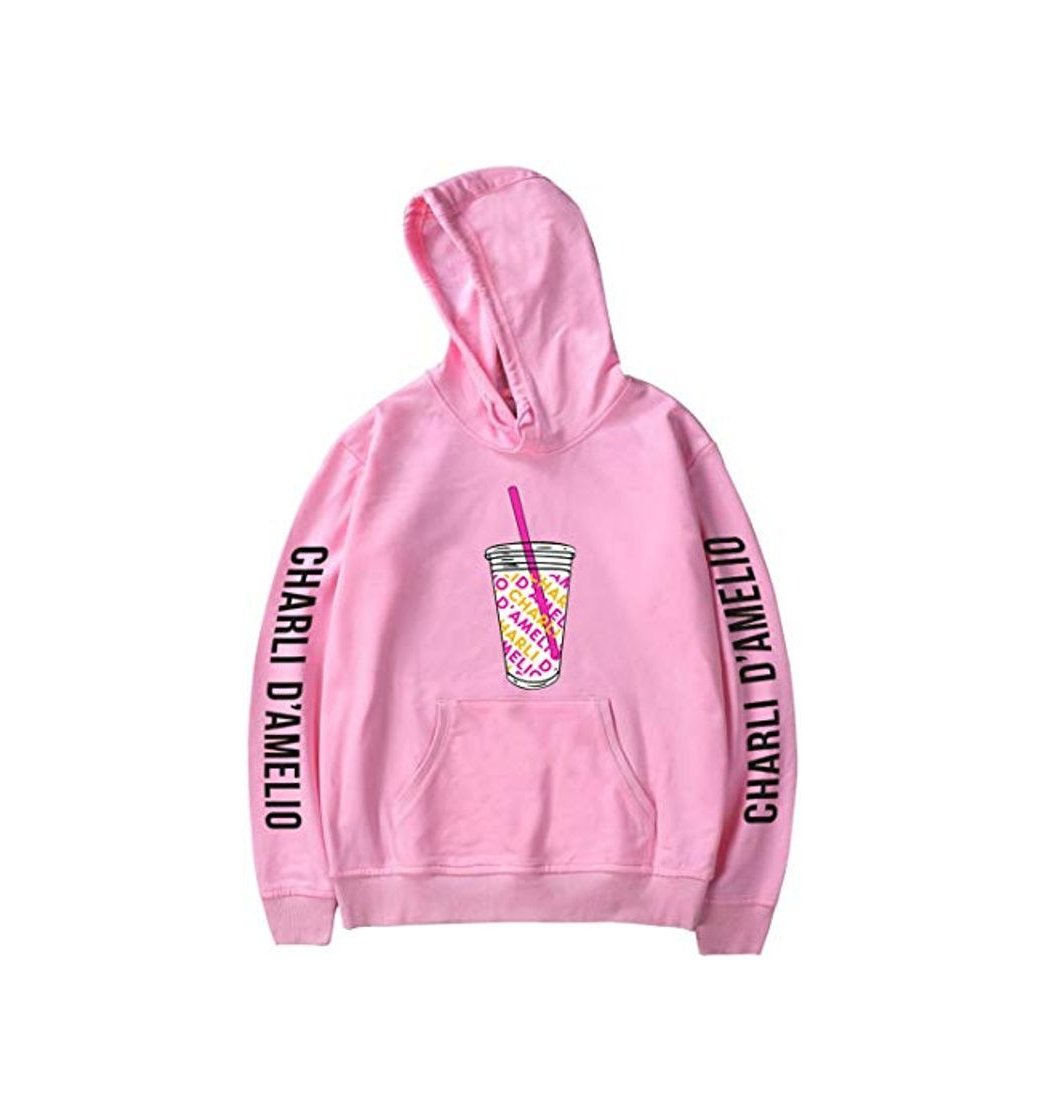 Fashion OLIPHEE Sudadera con Capucha Hype House Estampado De Moda Suéter Deportivo De