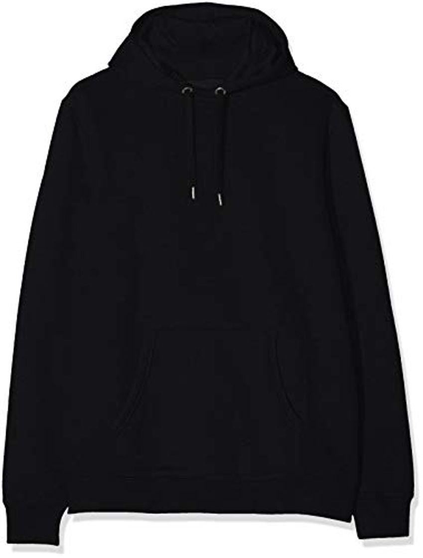 Fashion Marca Amazon - MERAKI Sudadera con Capucha Hombre, Negro