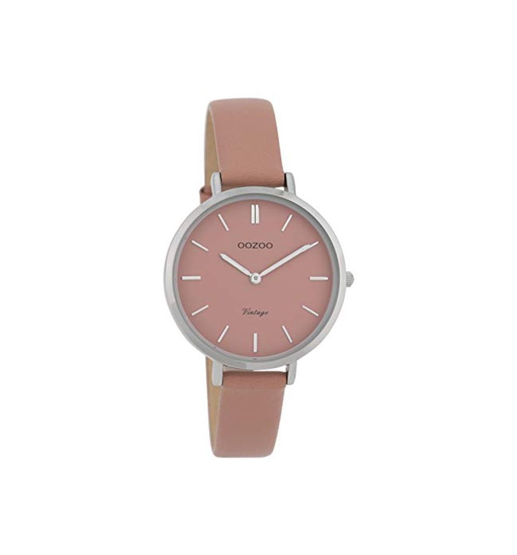 Social OOZOO Vintage Roze horloge C9812