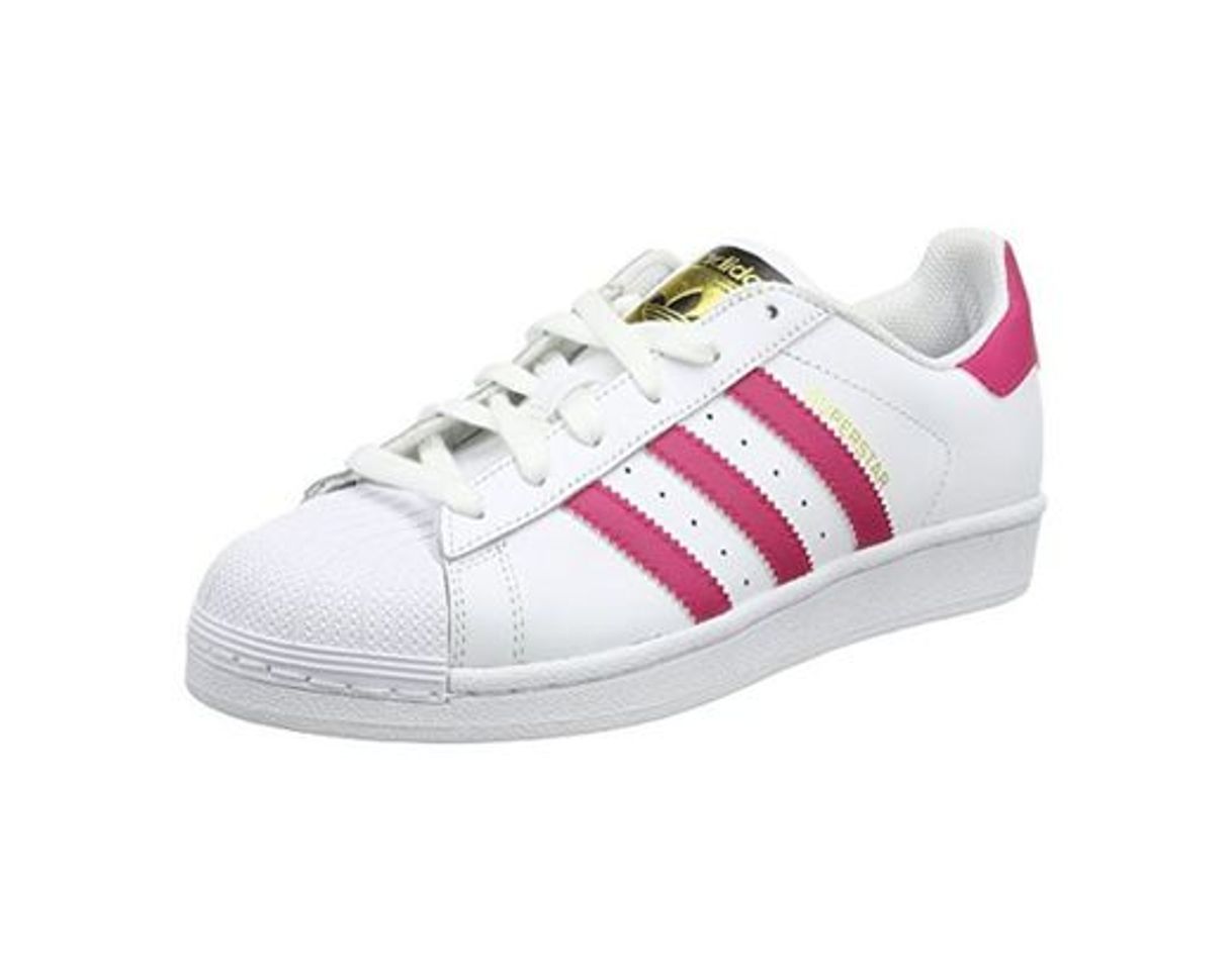 Moda Adidas Superstar Foundation, Zapatillas Unisex Infantil, Blanco