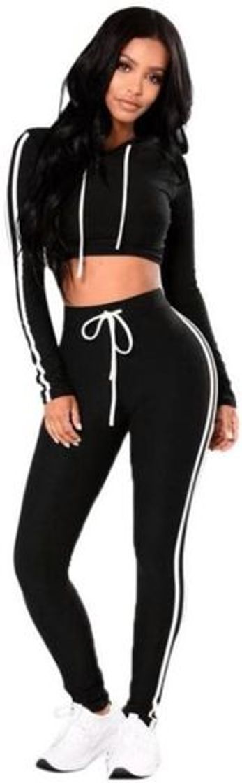 Social Mymixtrendz. Conjunto de 2 Piezas de pantalón Corto para Mujer de 8