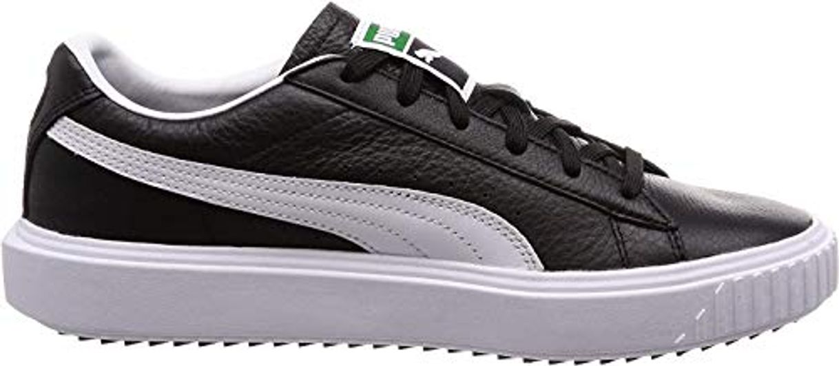 Moda Breaker Leather Zapatillass Puma Black-Puma White 18