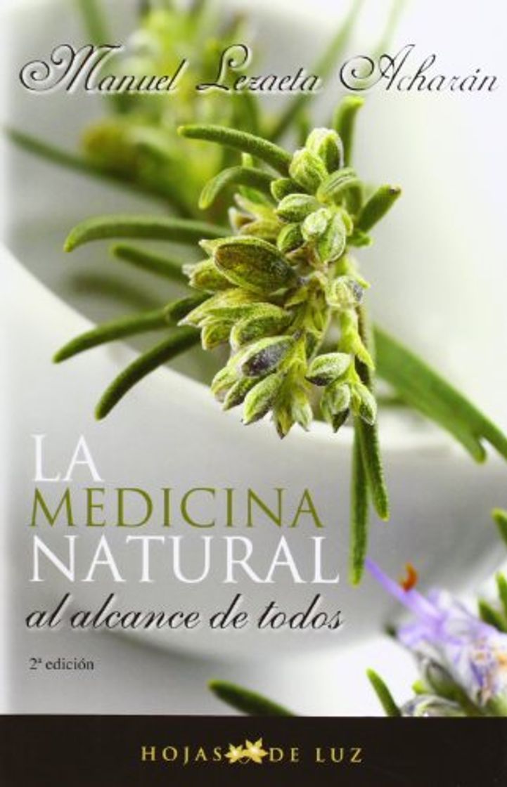 Book Medicina natural al alcance de todos. Hojas de luz