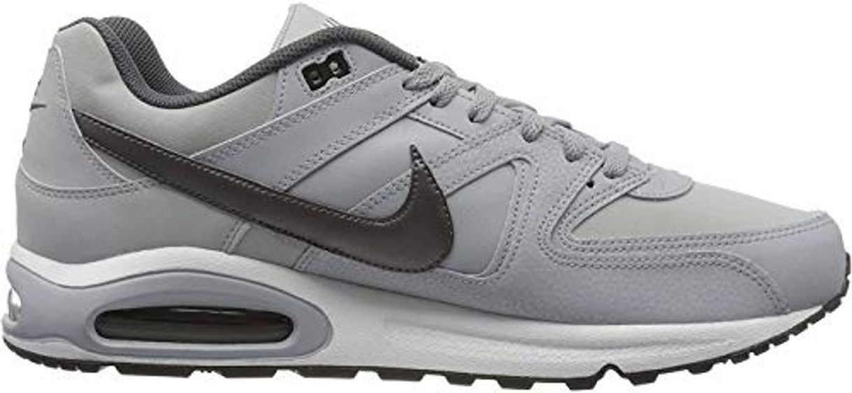 Social Nike Air Max Command Leather, Zapatillas de Running para Hombre, Gris