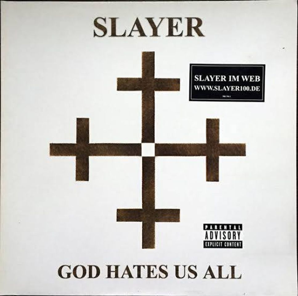 Canción God hate us all-Slayer