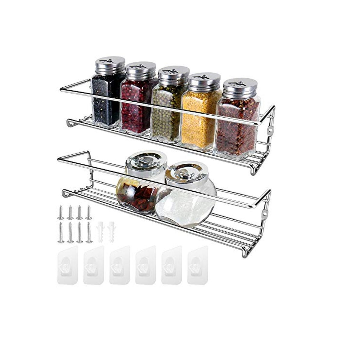 Product 2 Pack Especiero Cocina Soportes para Botes de Especias