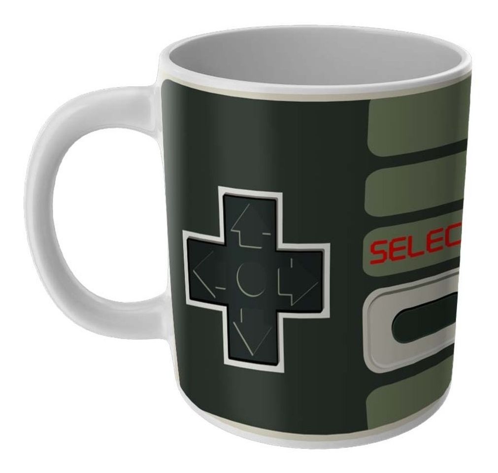 Fashion Taza gamer control NES