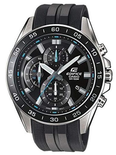 Casio EDIFICE Reloj en caja sólida de acero inoxidable